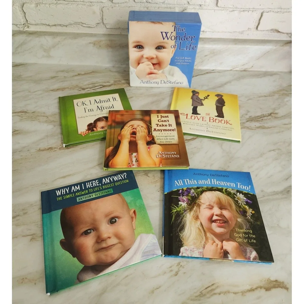 The Wonder of Life RARE Book Set for‎ Kids Adults Hardcover by Anthony DeStefano
